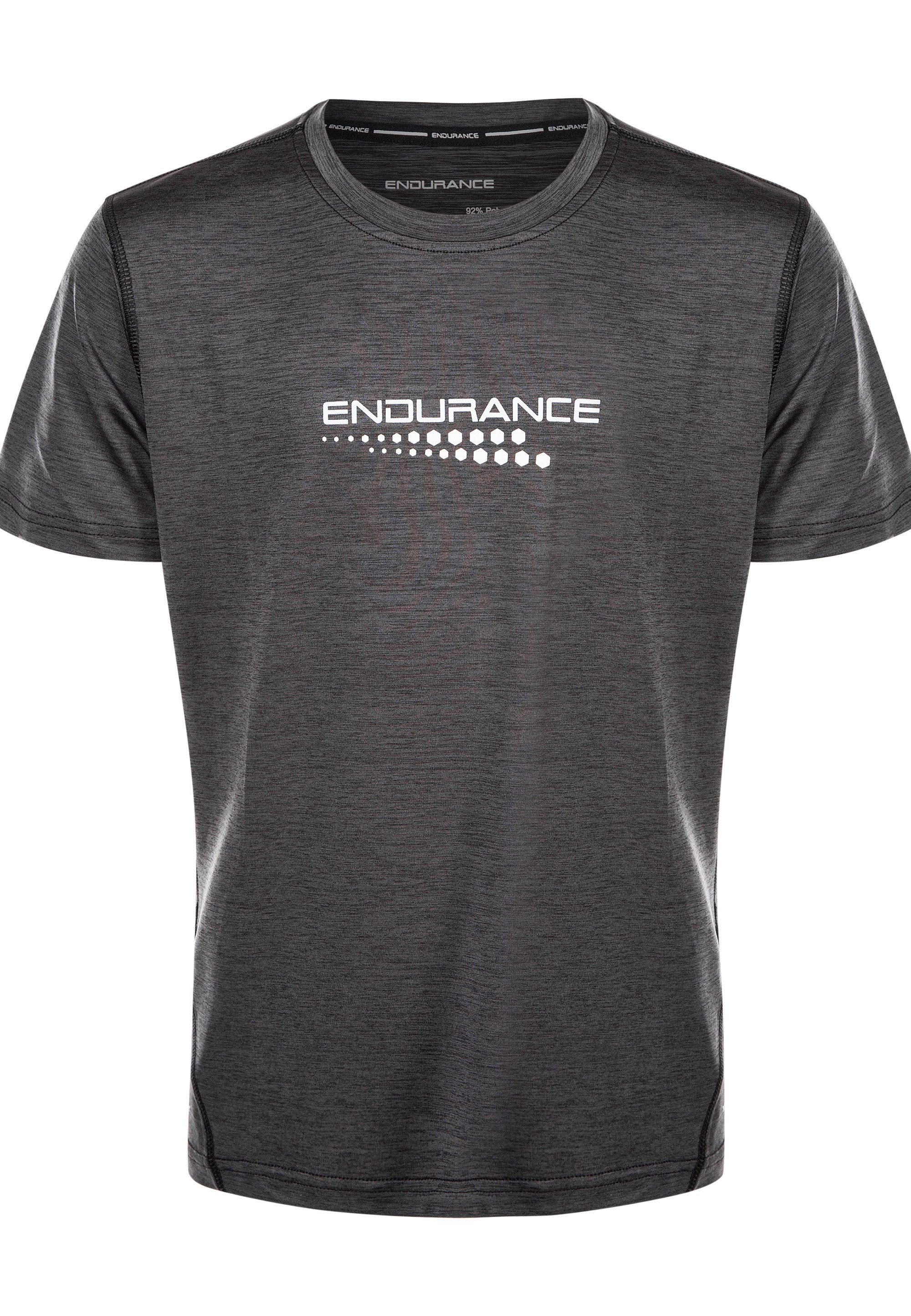 ENDURANCE Funktionsshirt DRILL MELANGE mit QUICK DRY-Technologie