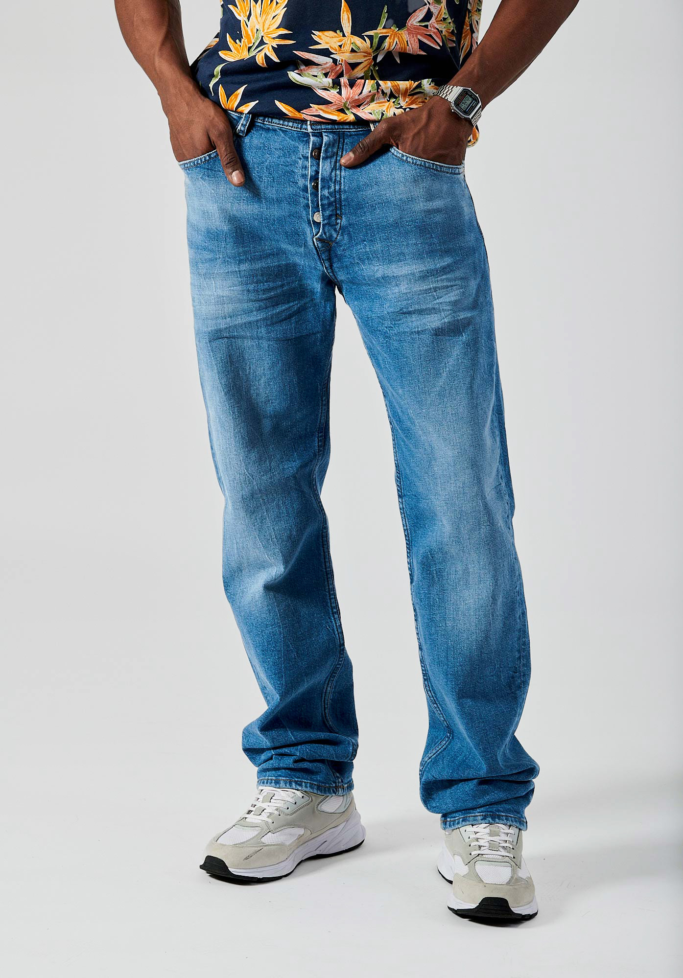 DUSTY  Jean straight Homme