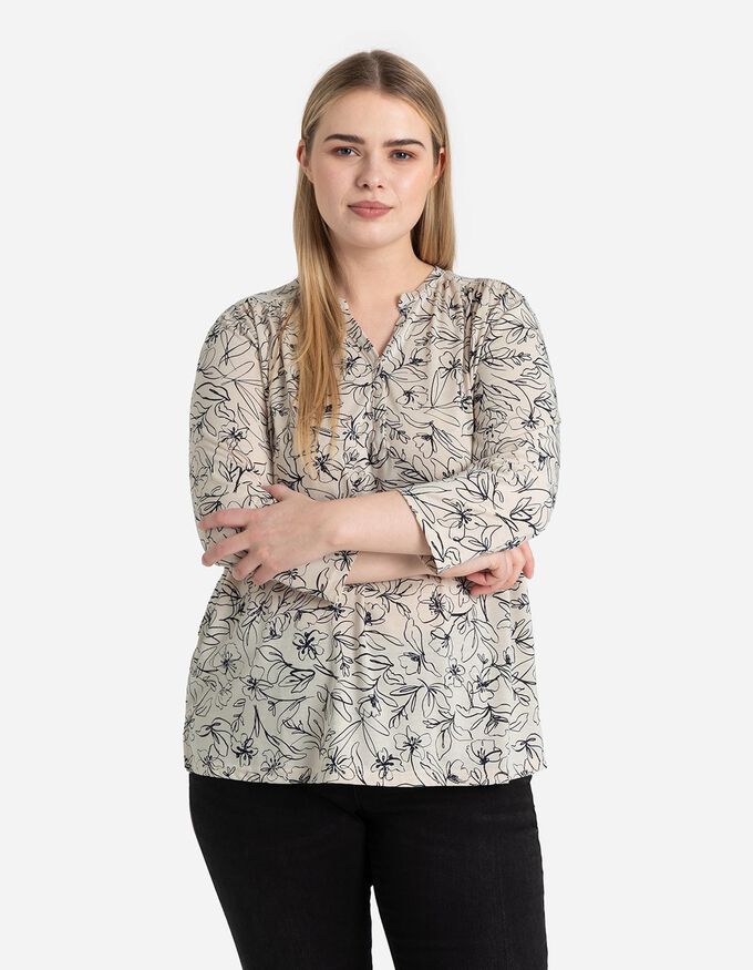 Bluse - Viskose-Anteil
