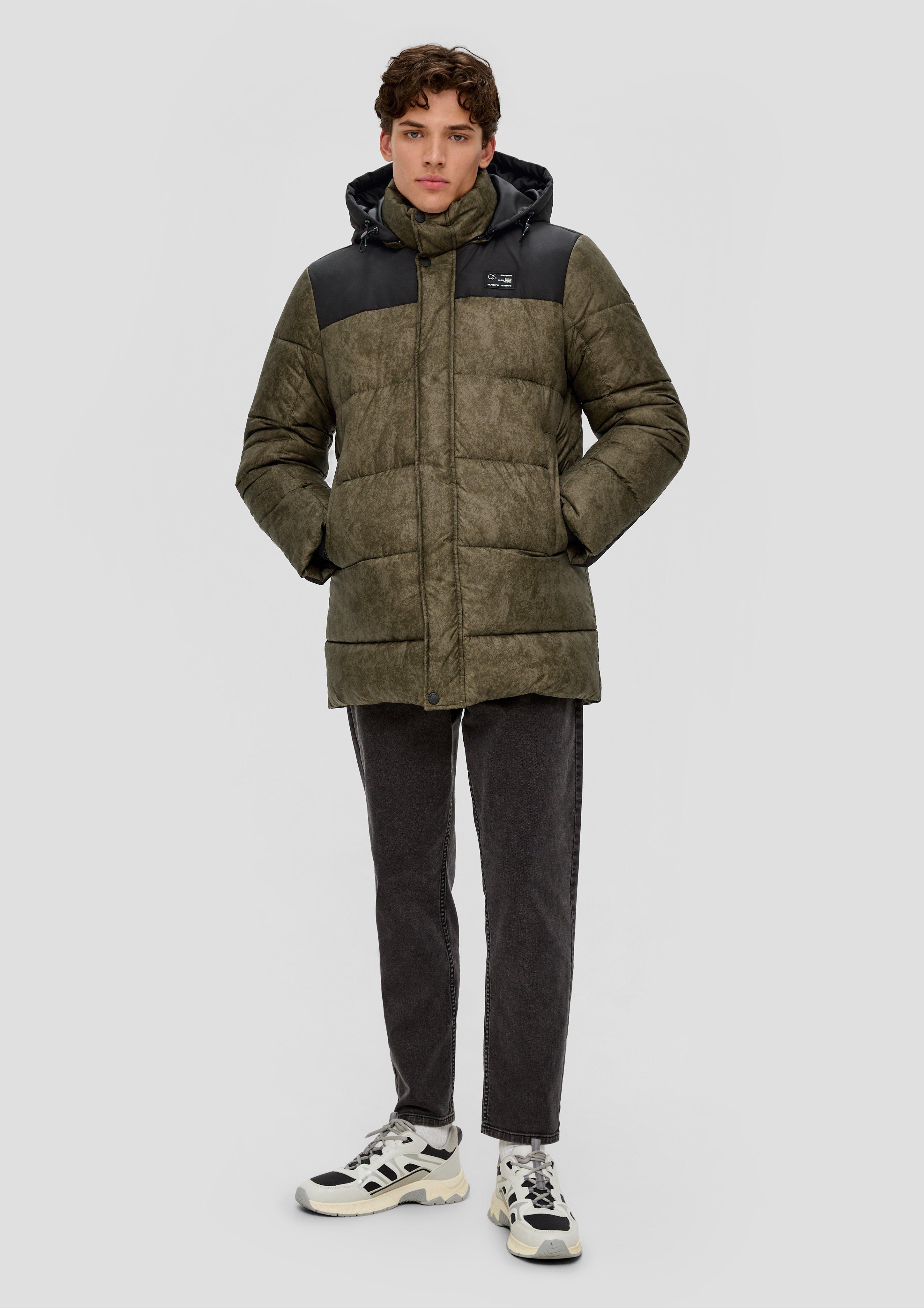Steppjacke in Colour Blocking-Optik  2133568-79A0