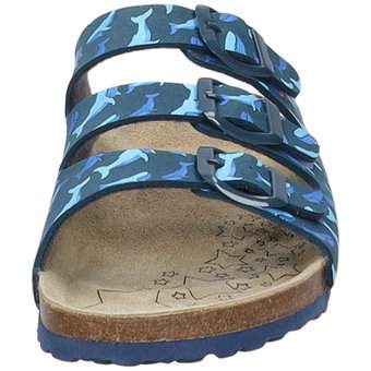 Re-Laxx Pantolette in blau