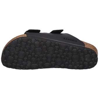 Genuins Hawaii Vegan Pantolette in schwarz