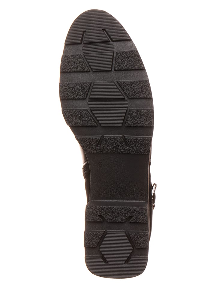 Caprice Leder-Boots in Schwarz günstig kaufen