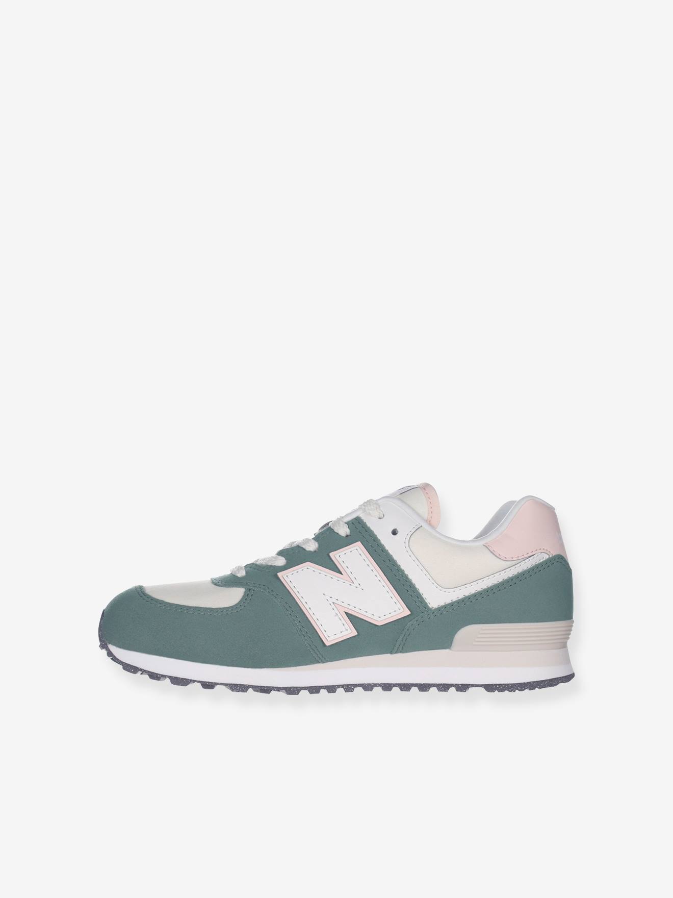 Baskets lacées enfant GC574AJK NEW BALANCE® vert