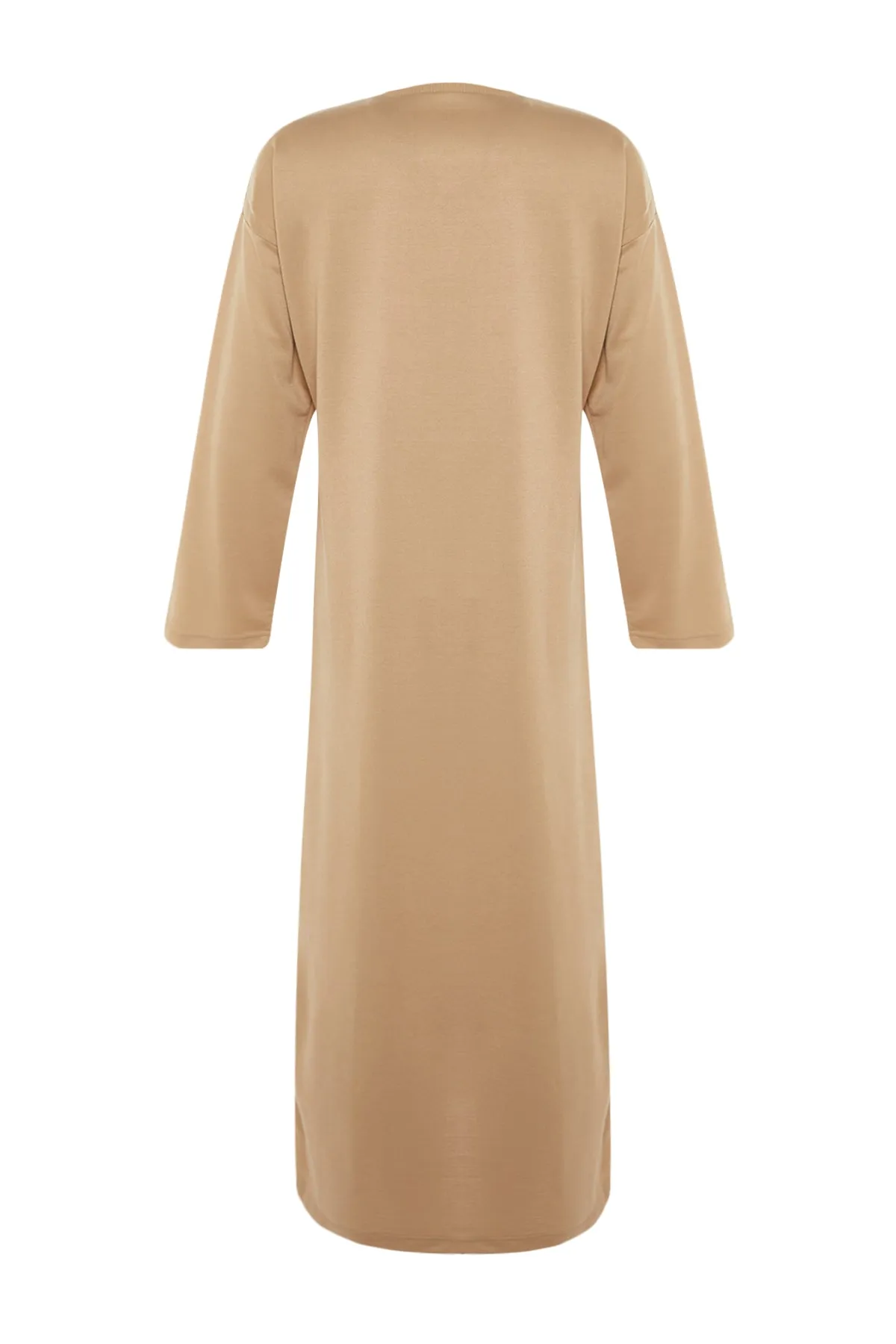 Trendyol Modest  Nerz gestricktes Hijab-Kleid TCTSS23EB00125