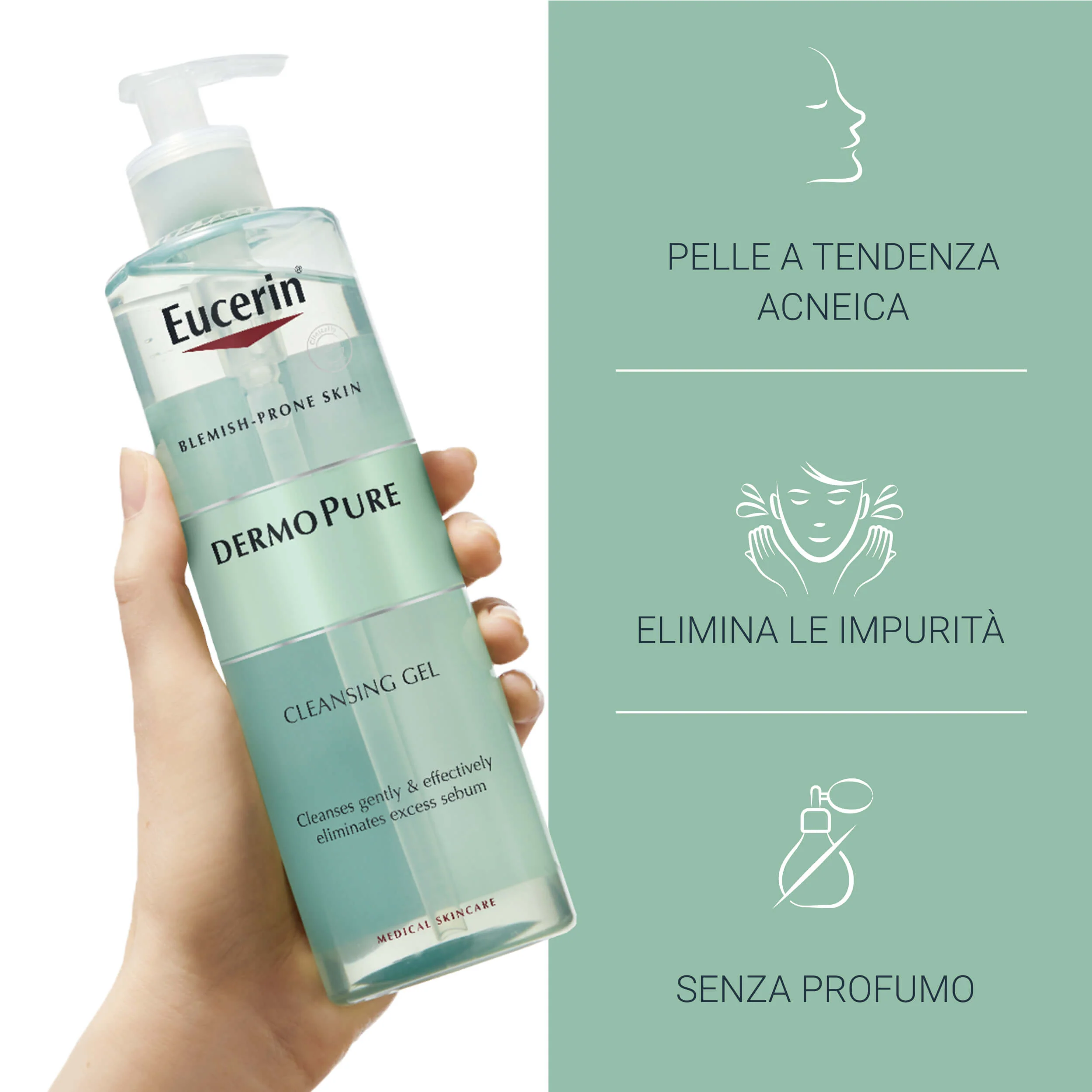 Gel limpiador facial DermoPurifyer Oil Control