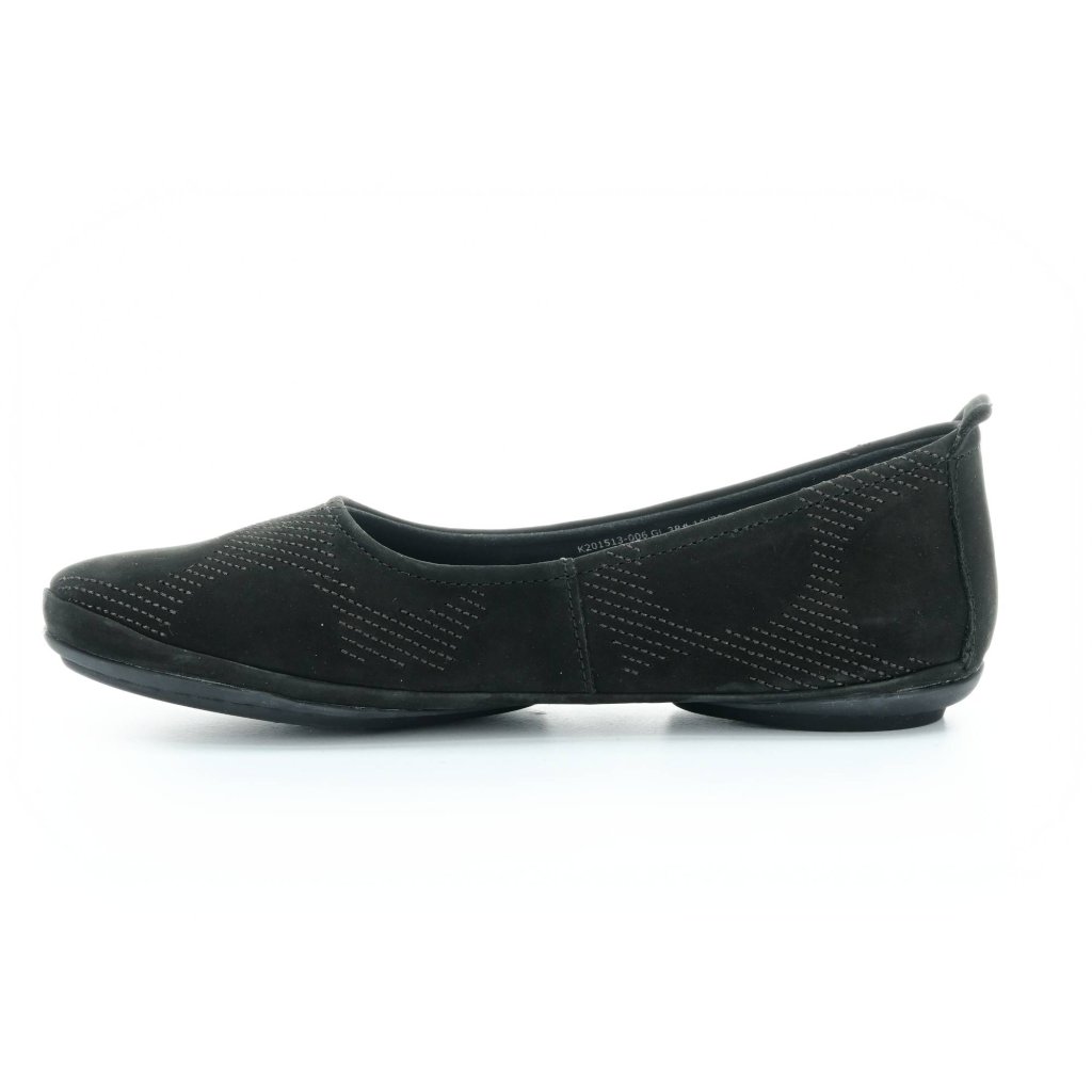 Camper TWS Lara Negro Stickerei Negro Black (K201513-006) Ballerinas