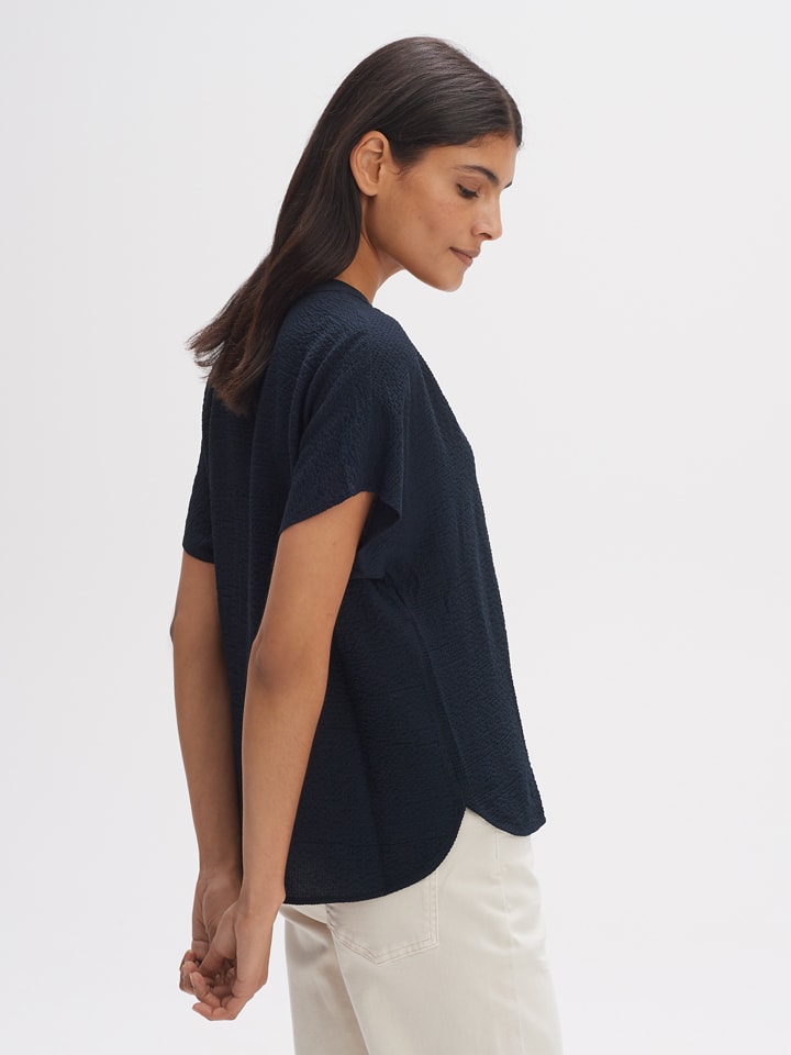 OPUS Bluse in Dunkelblau günstig kaufen