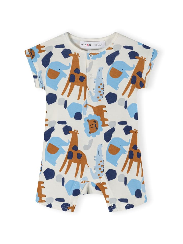 Minoti 4er. Set: Strampler 24babypack4 in hellblau günstig kaufen