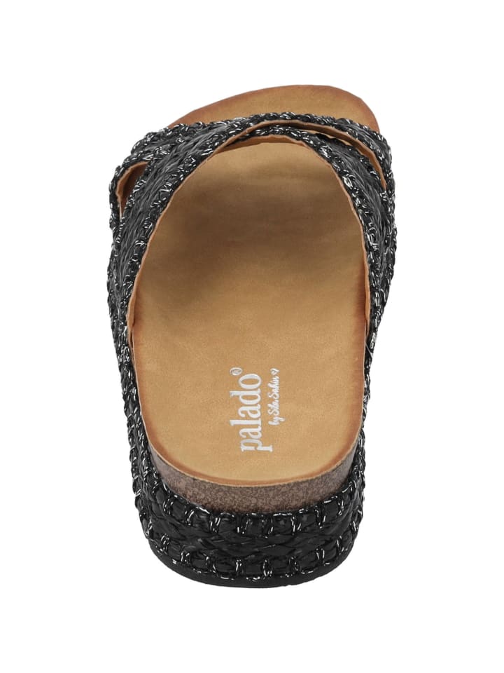 palado Plateau-Sandaletten in BLACK günstig kaufen