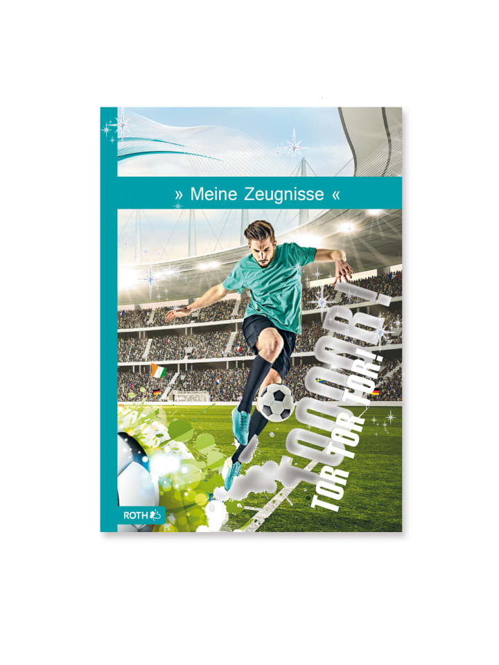 ROTH Zeugnismappe Fußballstar mit Folieneffekt in Bunt günstig kaufen onesize