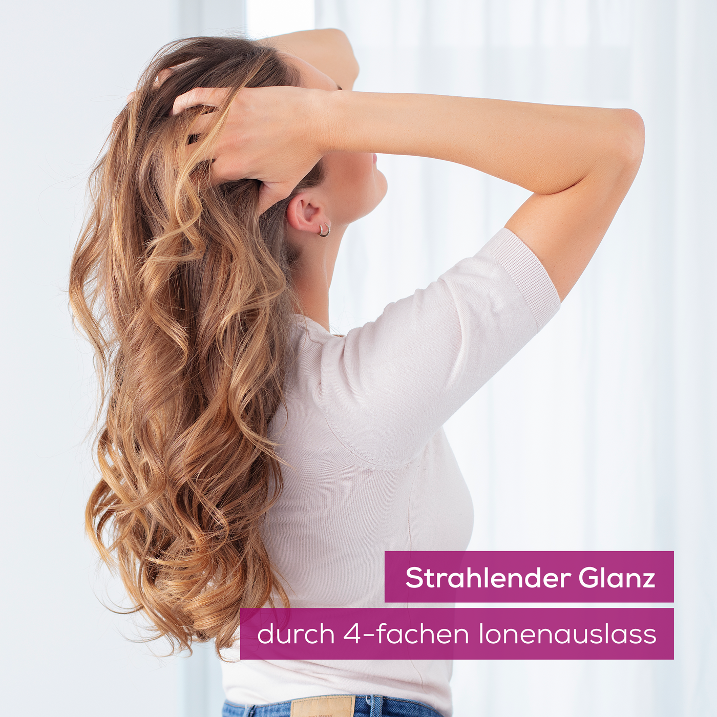 Beurer Automatischer Lockenstab HT 75-Mit 4-fachem Ionenauslass und Smart Timer für beste Ergebnisse und besonderen Glanz