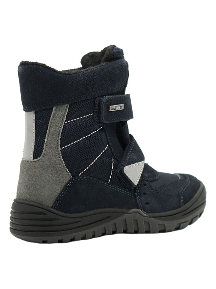 El Naturalista Leder-Boots in Dunkelblau günstig kaufen