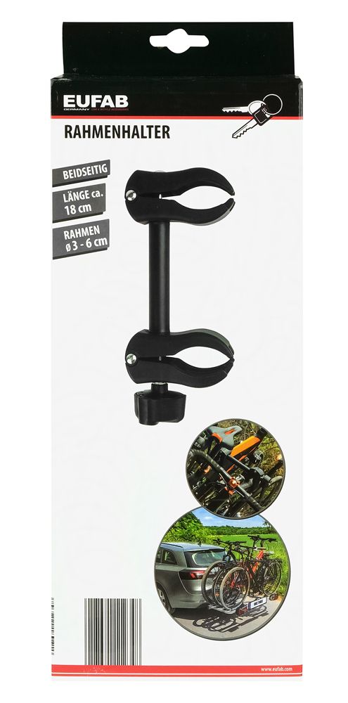 Eufab Rahmenhalter abschließbar 18cm für Fahrradträger kaufen | Bike-Discount