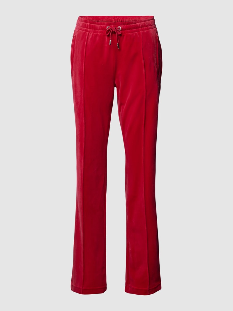 Sweatpants mit Strasssteinbesatz Modell 'TINA' in pink