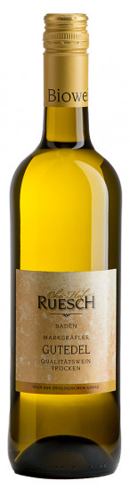 2022 Gutedel trocken Bio - Öko-Hof Ruesch