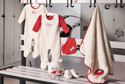 Decke FC Bayern, beige