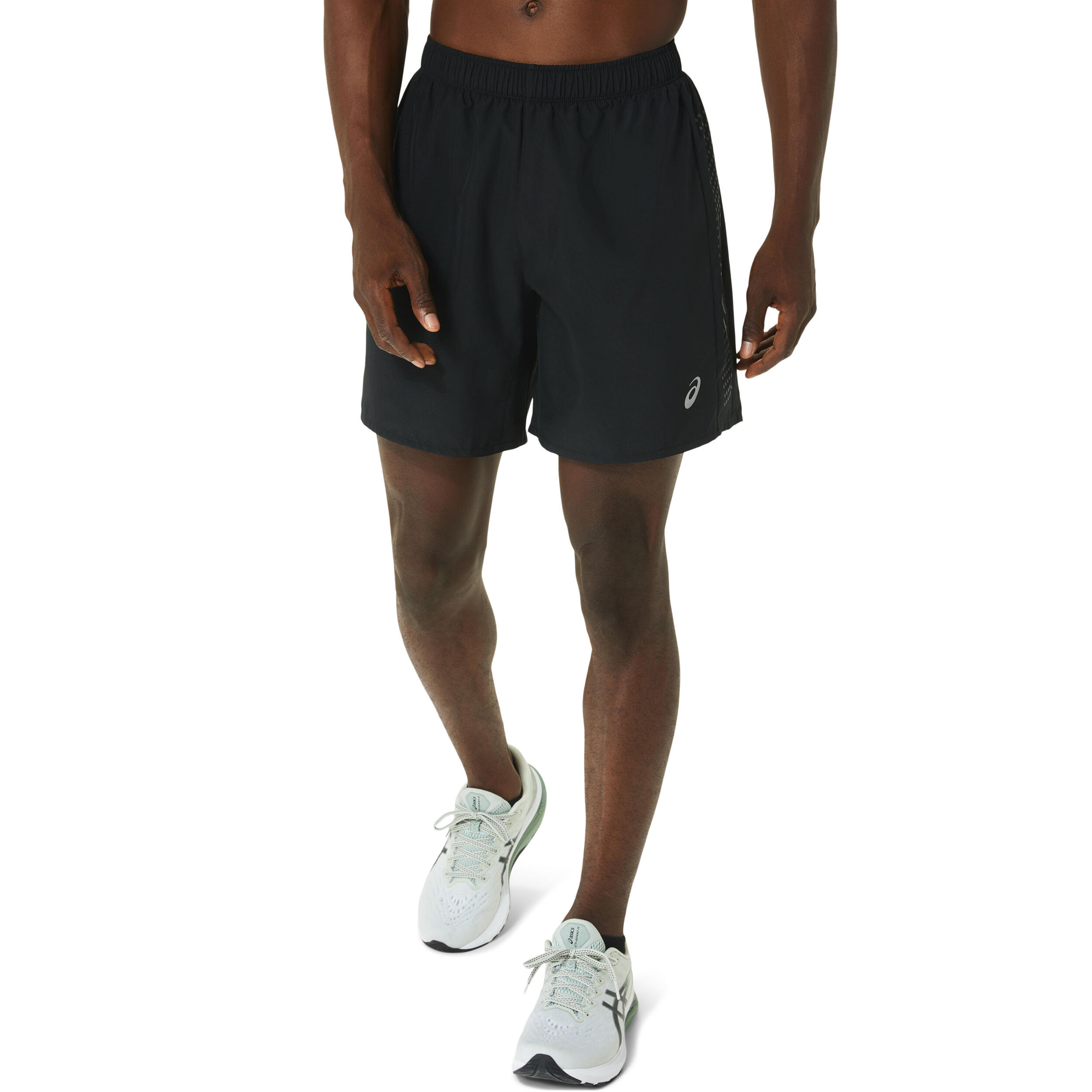 Icon Laufshorts Herren - Schwarz, Grau
