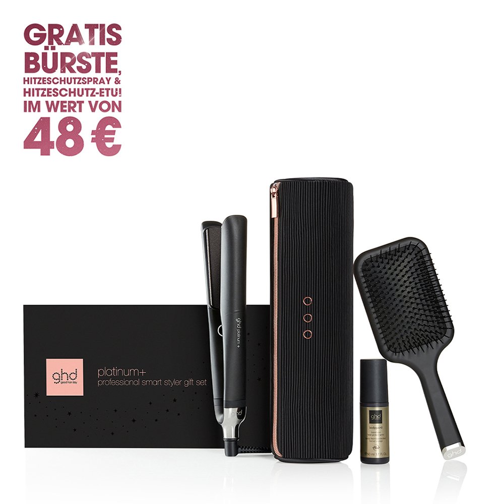 ghd - good hair day Glätteisen platinum+ Geschenkset