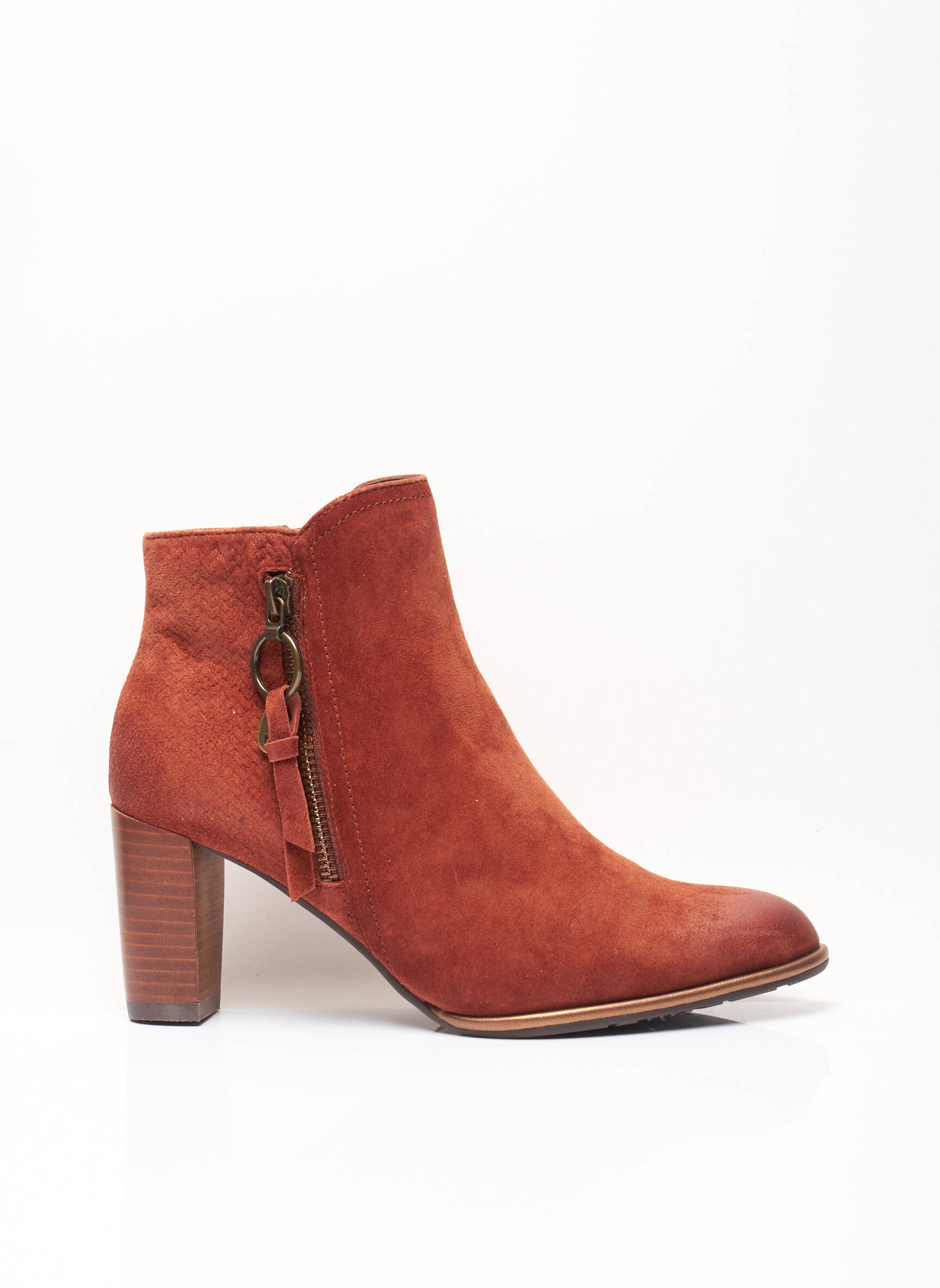 Fugitive By Francesco Rossi Bottines Femme couleur orange