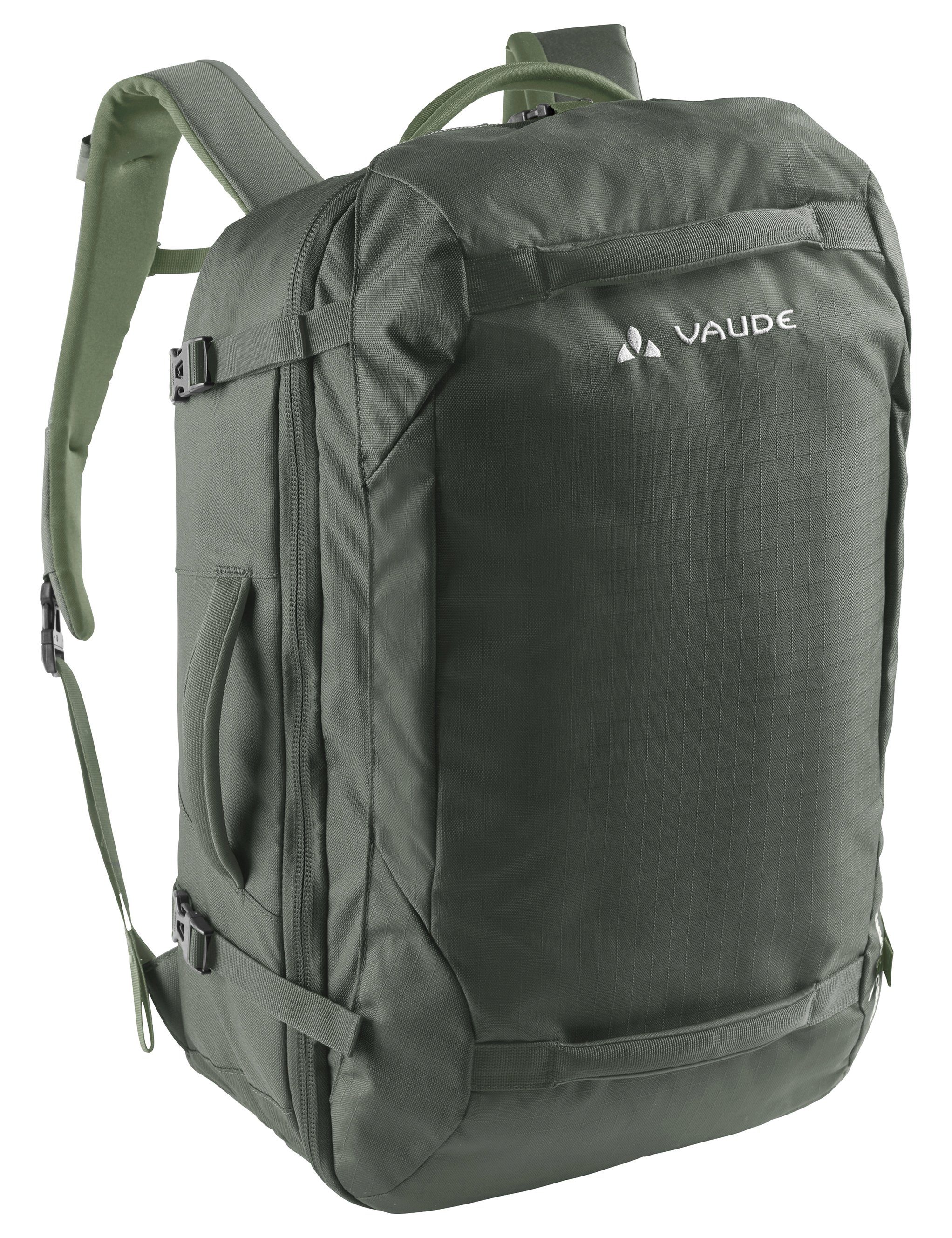 VAUDE Wanderrucksack Mundo Carry-On 38 (Kein Set), Grüner Knopf