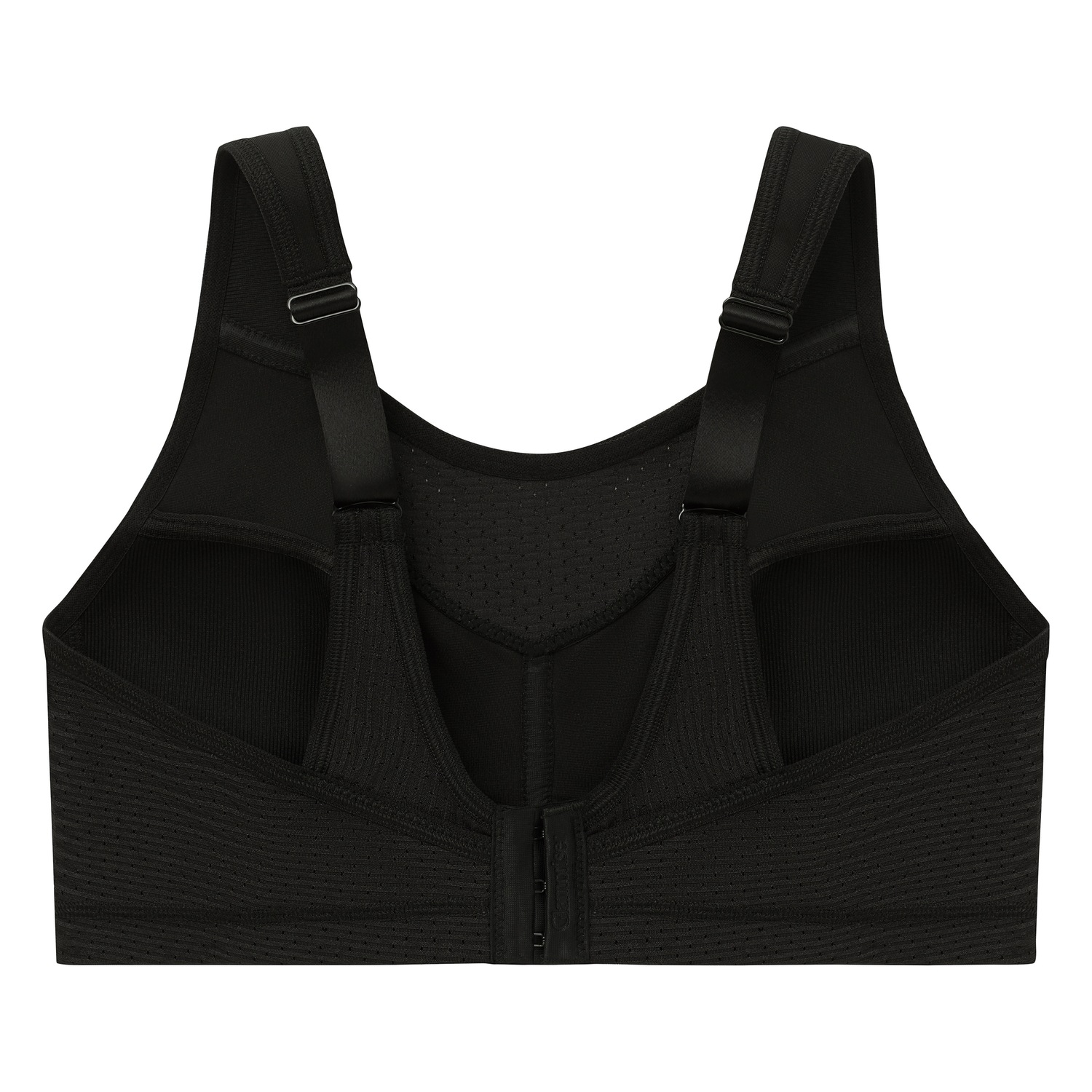 Elite Sport-Bustier mit bestem Halt - Schwarz
