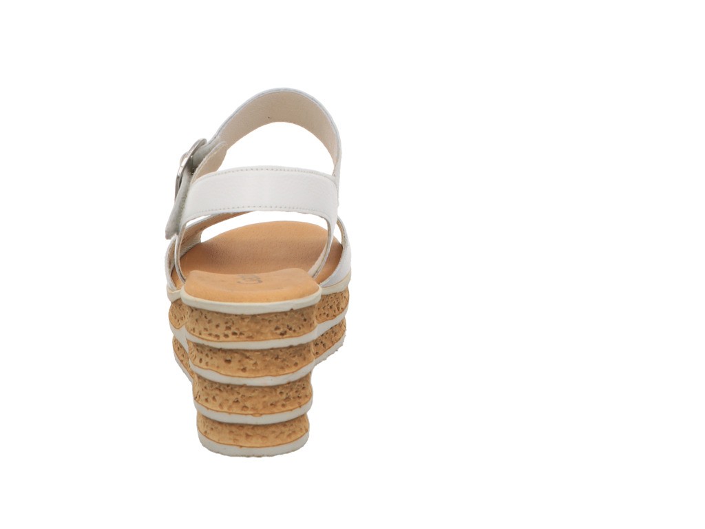 GABOR Klassische Sandalen weiss