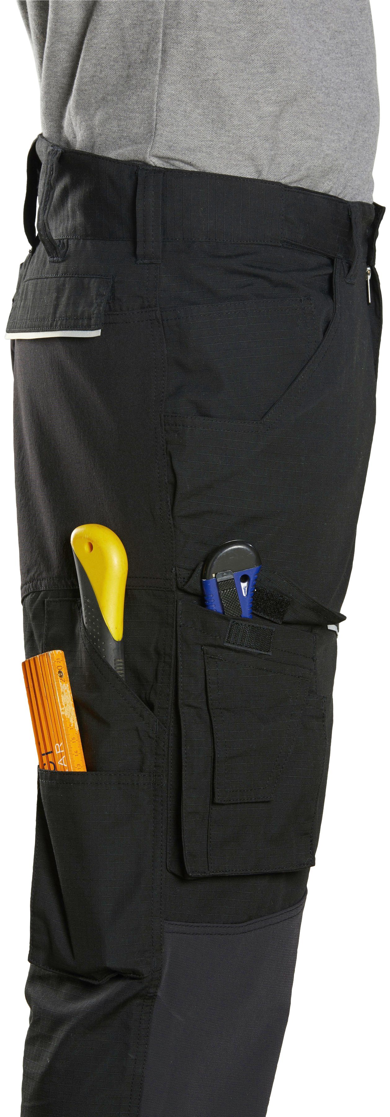Northern Country Arbeitshose (9 praktischen Taschen, einfache Beinverlängerung, langlebiges Material) bequem, mit elastischen Cordura®Knieverstärkung und Stretcheinsätzen