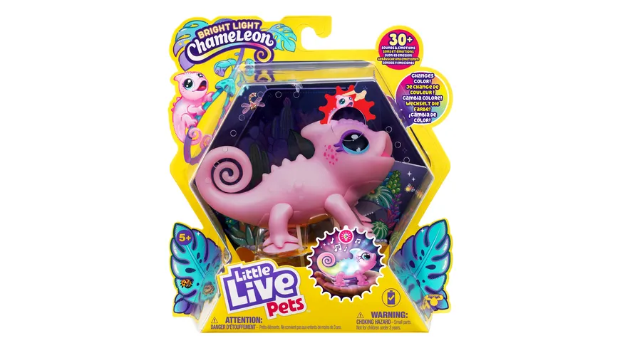 LITTLE LIVE PETS - Chamäleon - Nova - pink