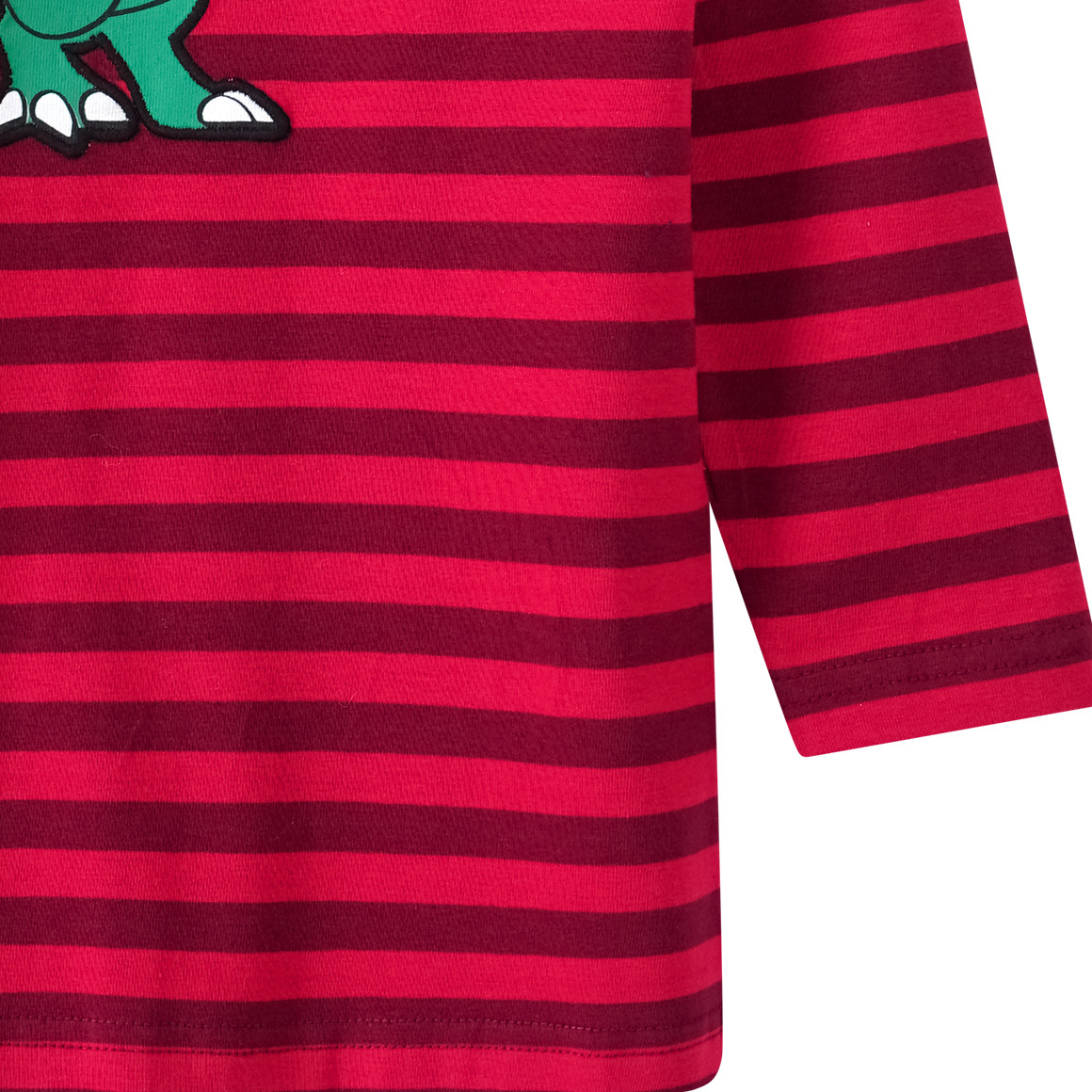 Kinder Langarmshirt mit Blockstreifen