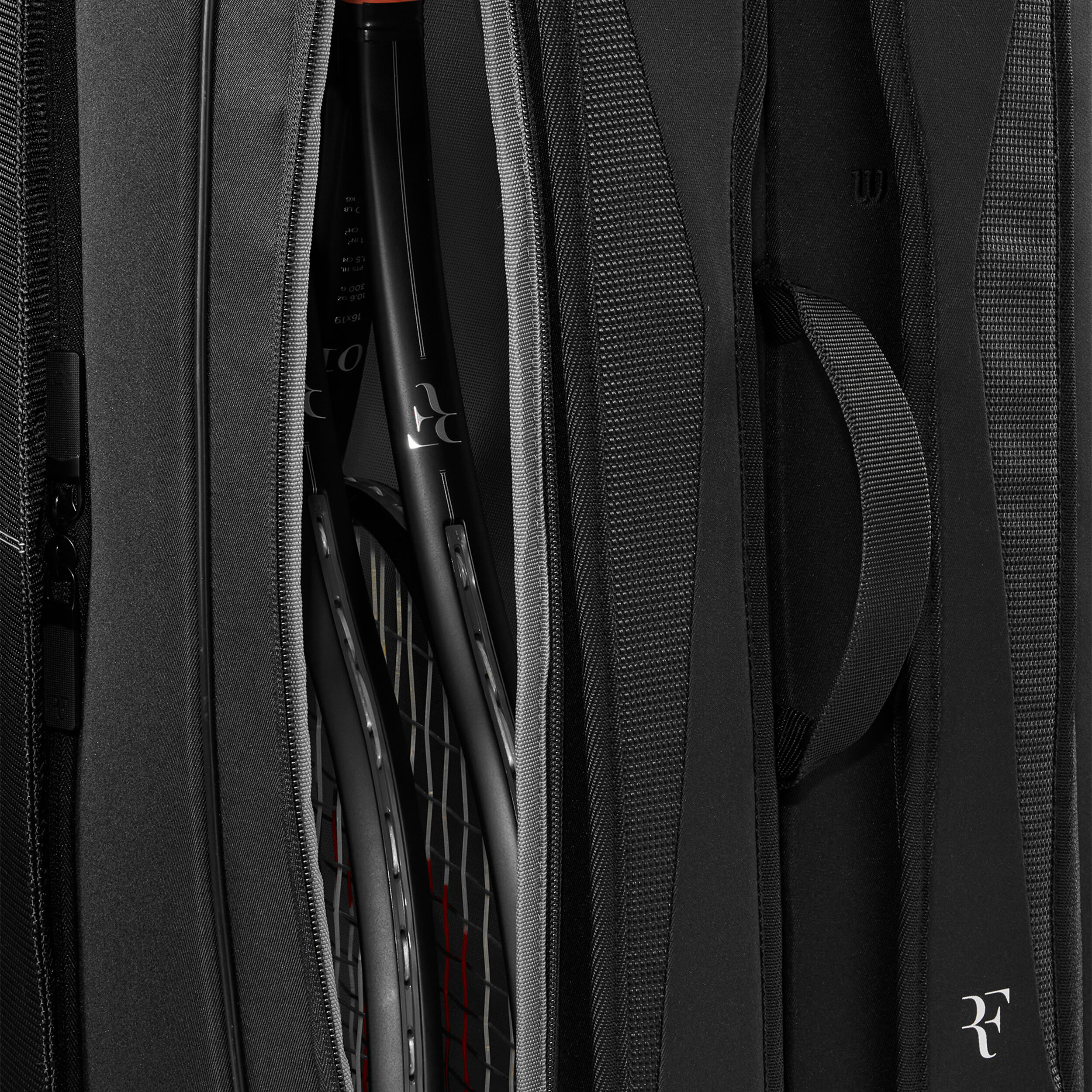 RF Tournament Schlägertasche 9er - Schwarz