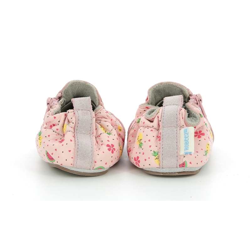 Chaussons cuir Fruity Day