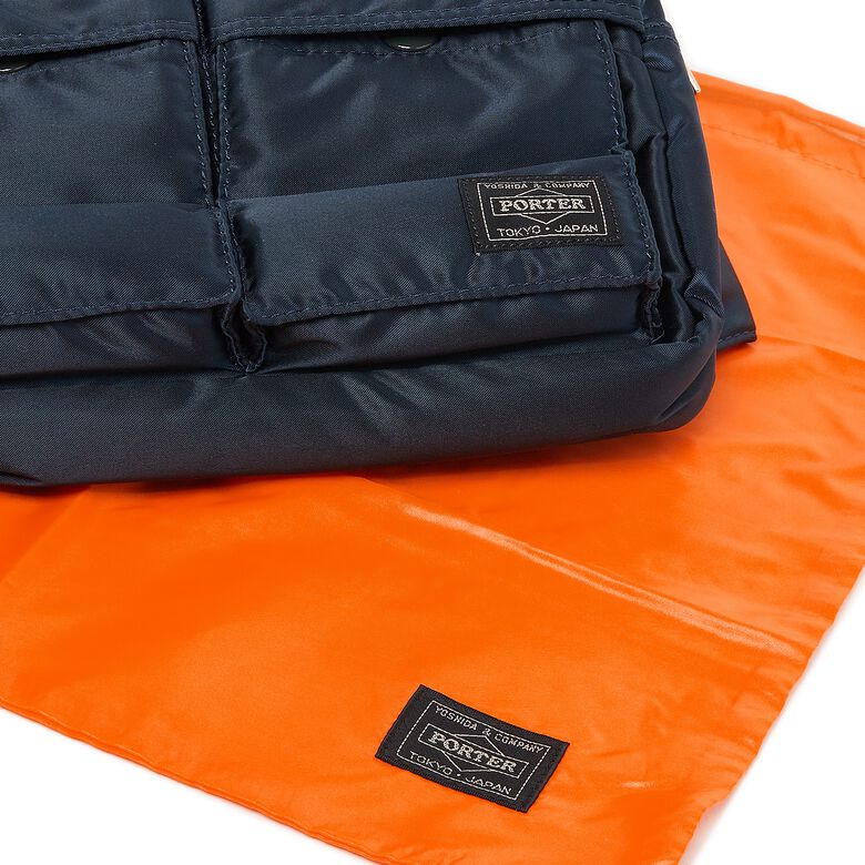 Porter-Yoshida Kaban Tanker Waist Bag iron blue