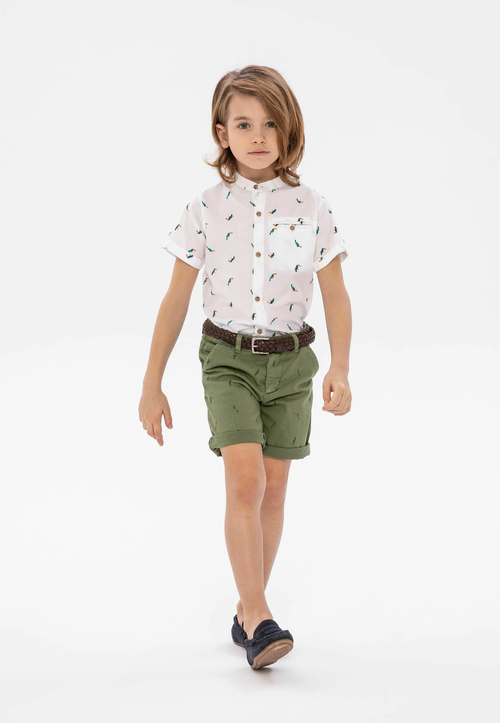 Camisa con estampado integral MINOTI