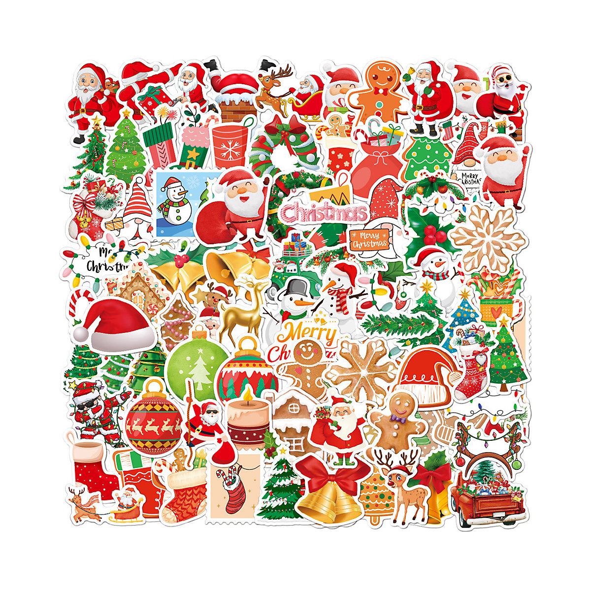 Aufkleber Weihnachten Sticker für Kinder