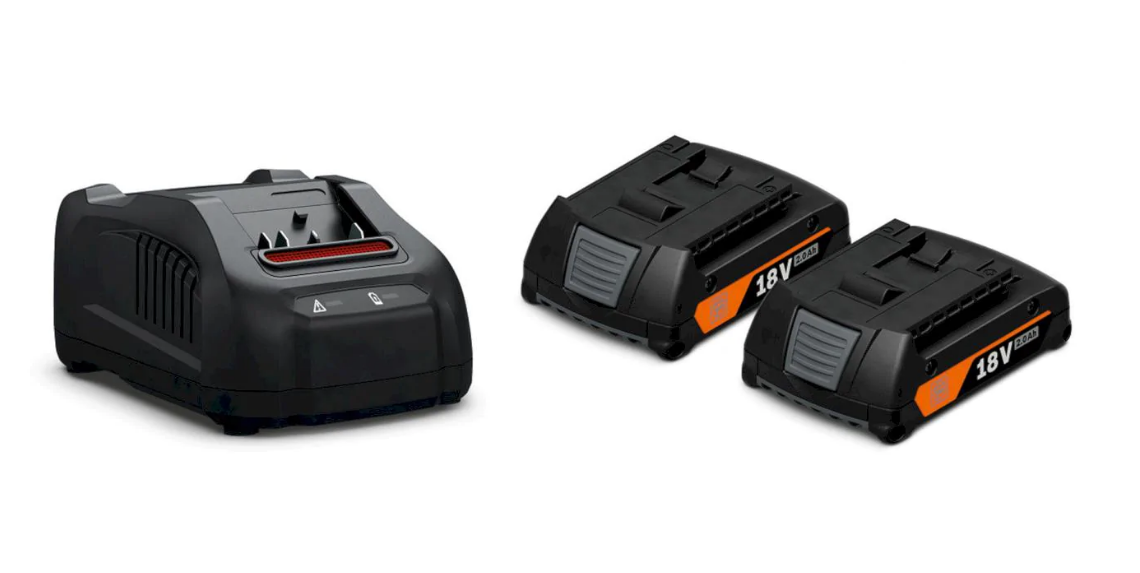 Fein Accessories 92604244010 Σετ εκκίνησης μπαταριών GBA 18 Volt 2.0 Ah Li-ion