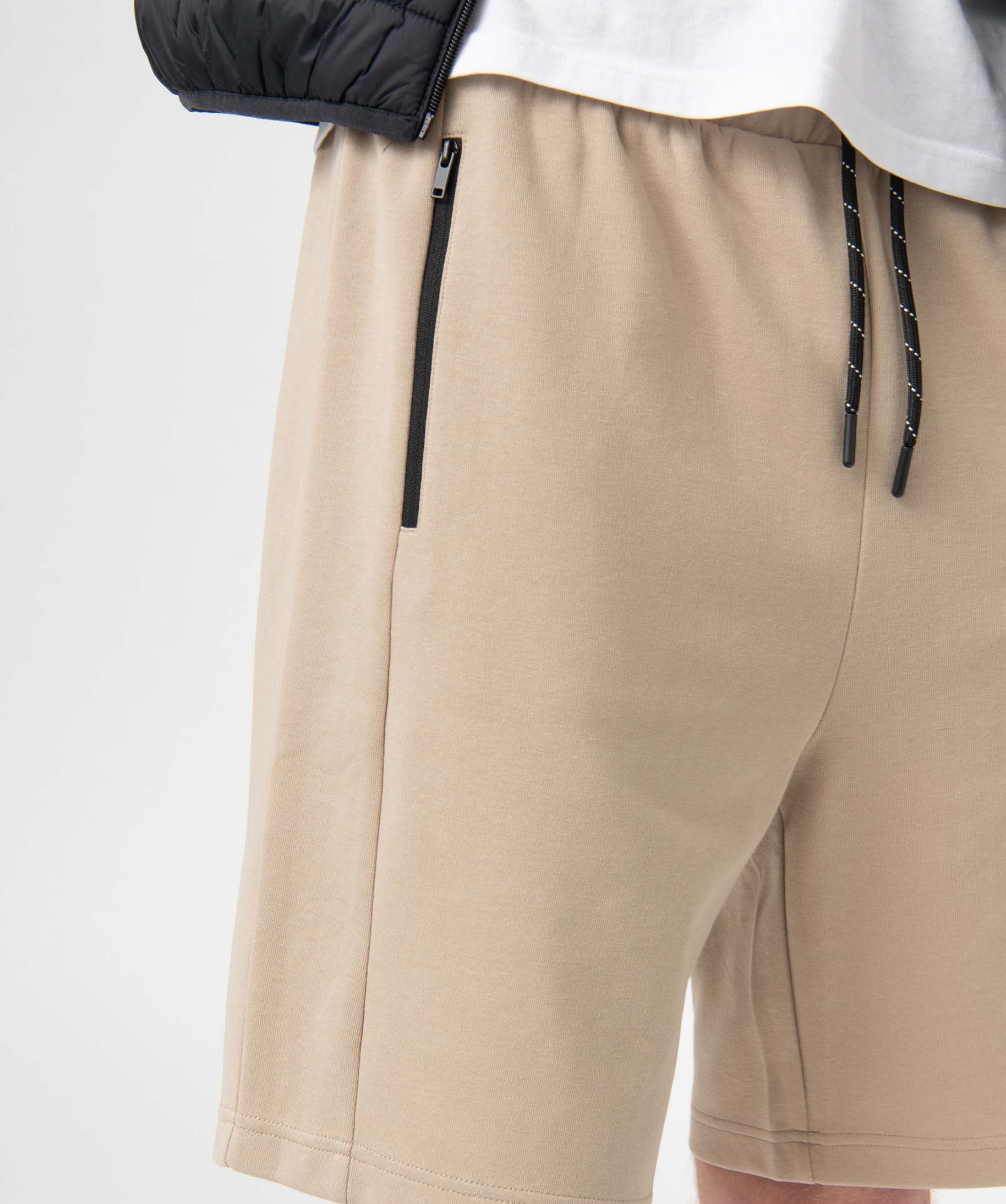 Bermuda homme en maille look sport beige clair | GEMO