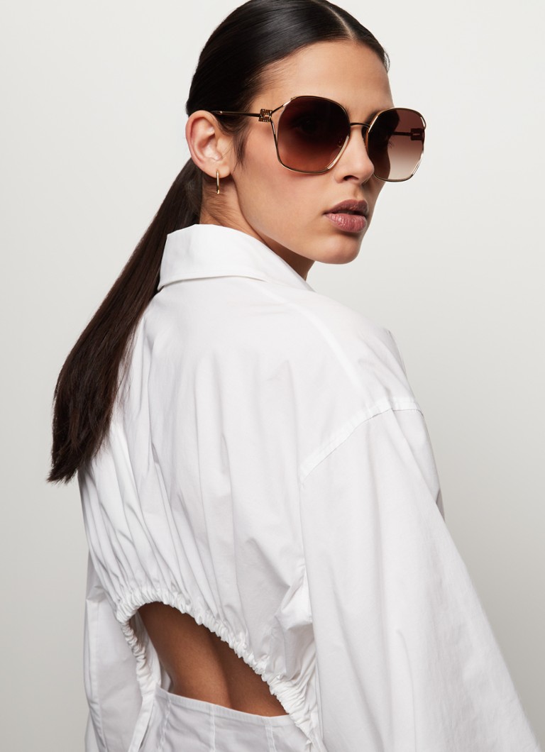 Miu Miu Miu Miu *MU 52WS GLD SHN BRN