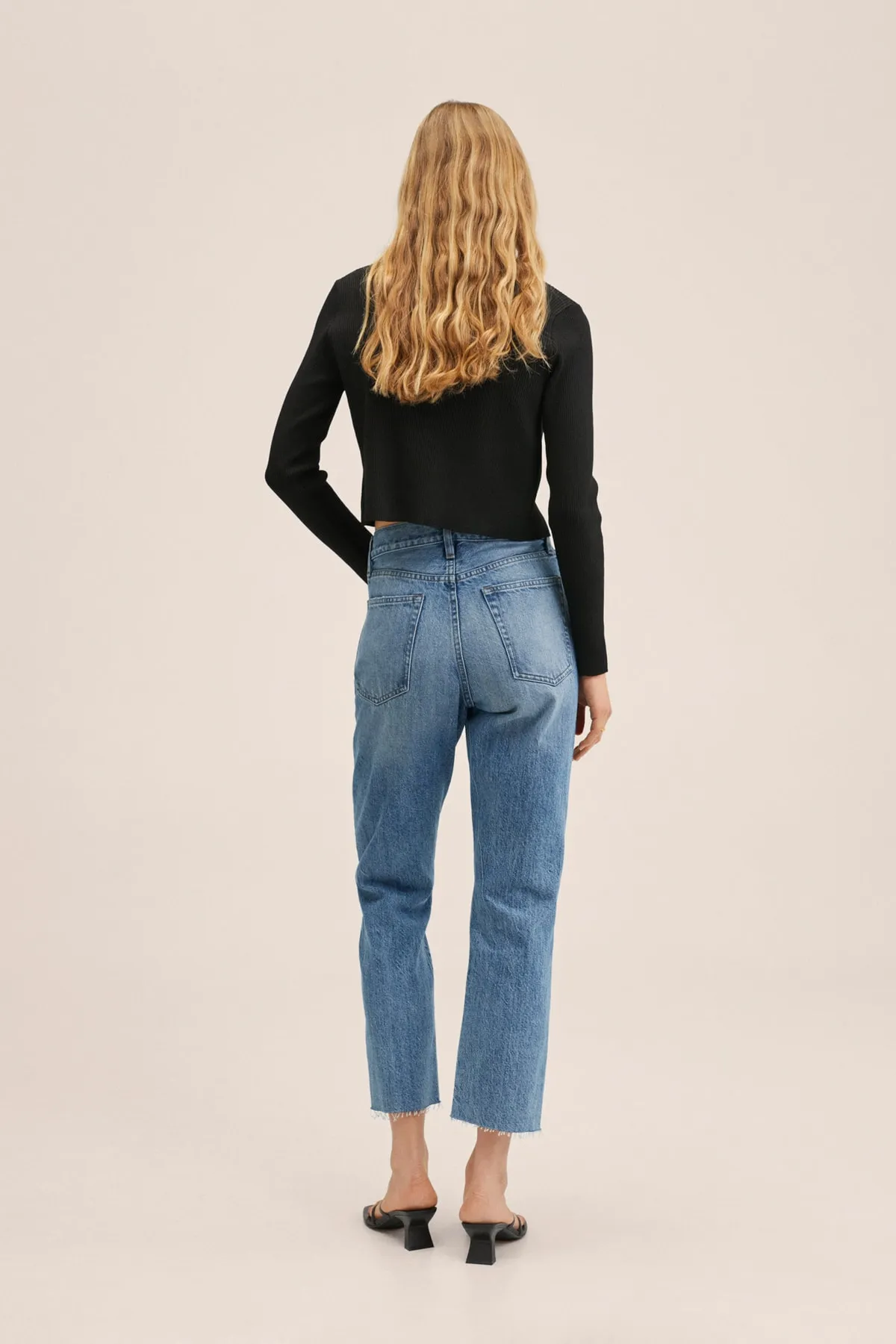 MANGO  Blaue Damenjeans 27030767