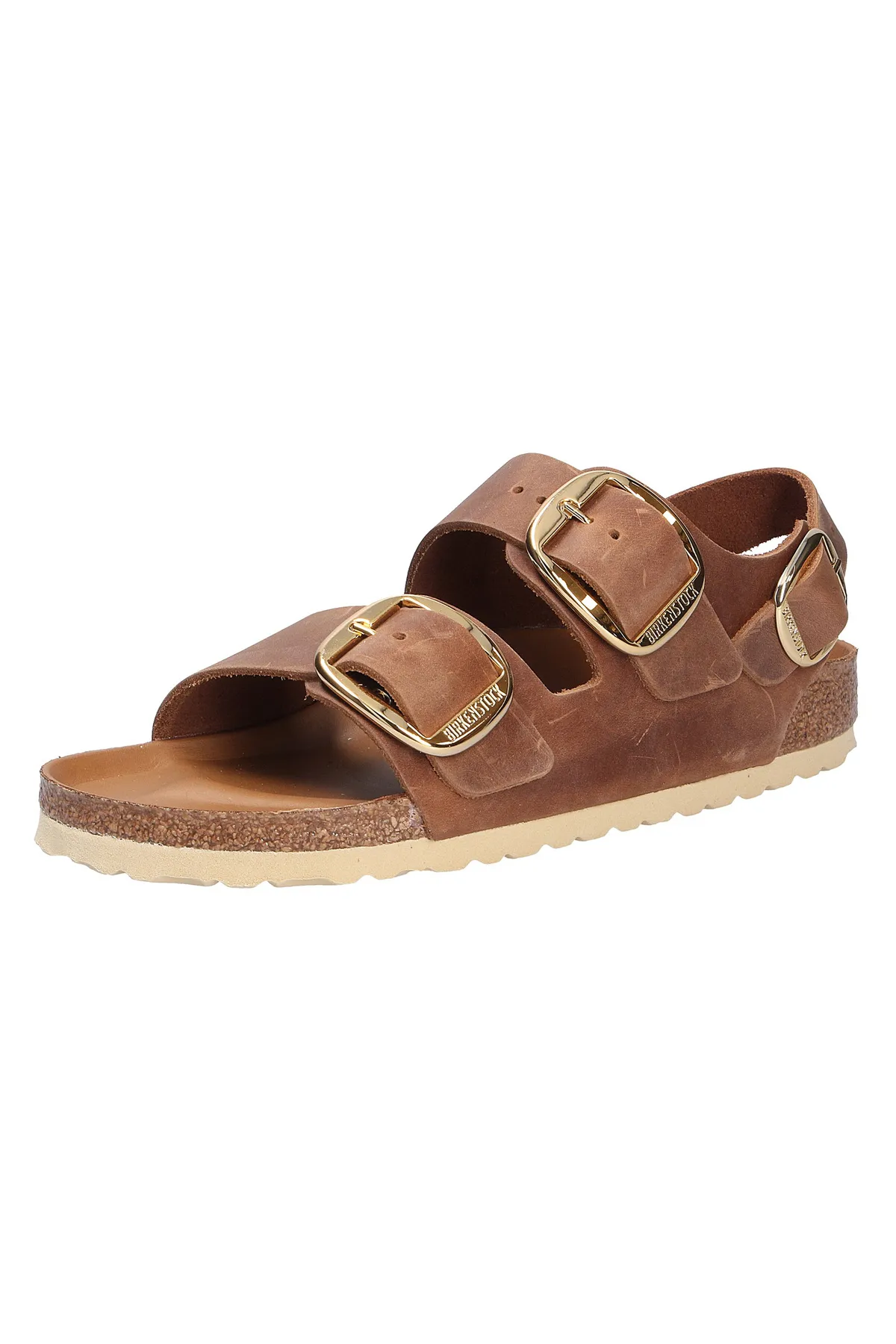 Birkenstock  Sandalette - Braun - Flacher Absatz