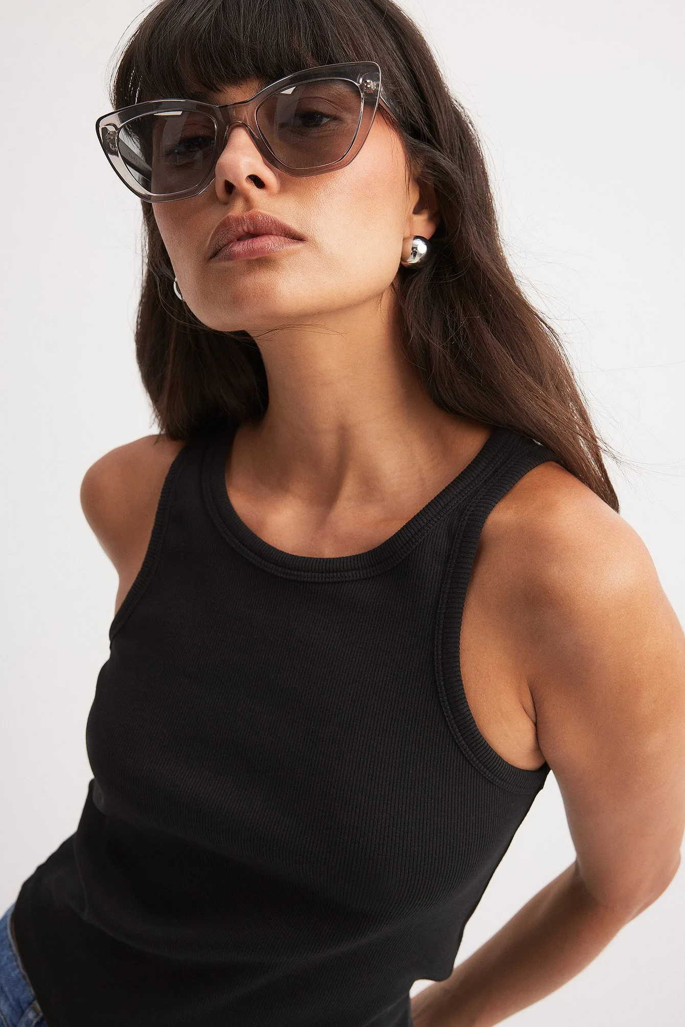 Spitze transparente Sonnenbrille