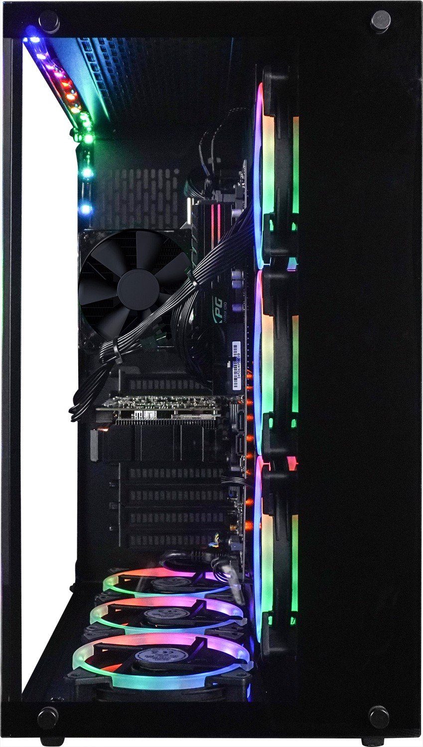 Kiebel Panorama 12 Gaming-PC (Intel Core i7 Intel Core i7-12700F, RTX 4070, 16 GB RAM, 1000 GB SSD, Luftkühlung, RGB-Beleuchtung)