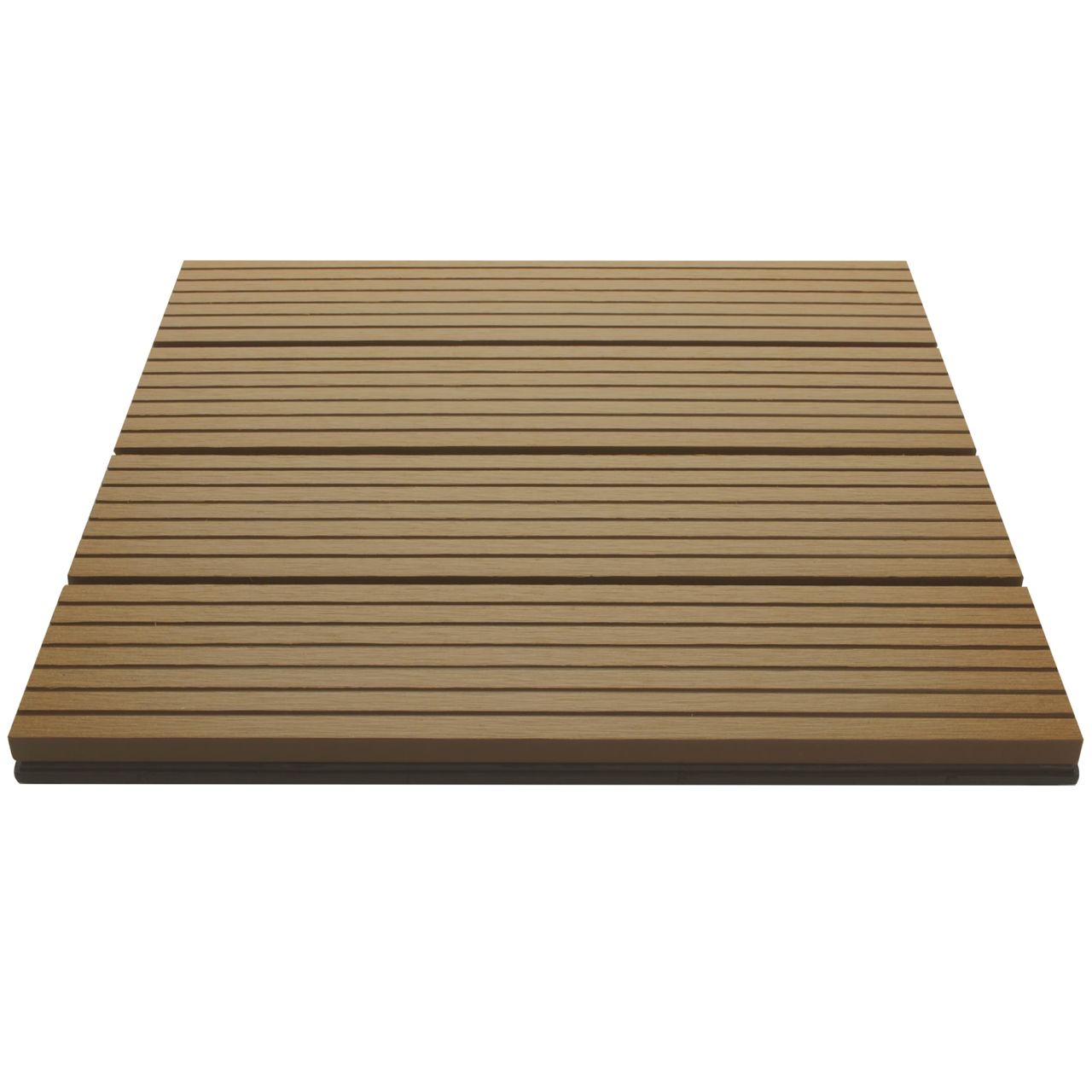 TOP MULTI WPC Fliesen 30 x 30cm braun Standard 1 m²