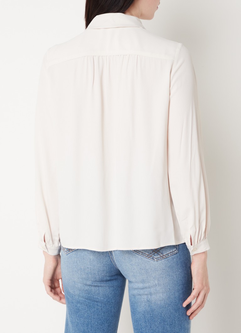 Gerard Darel Colombe blouse with pleats