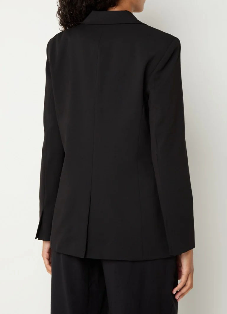 Blazer Calvin Klein con tasche a filetto e spalline