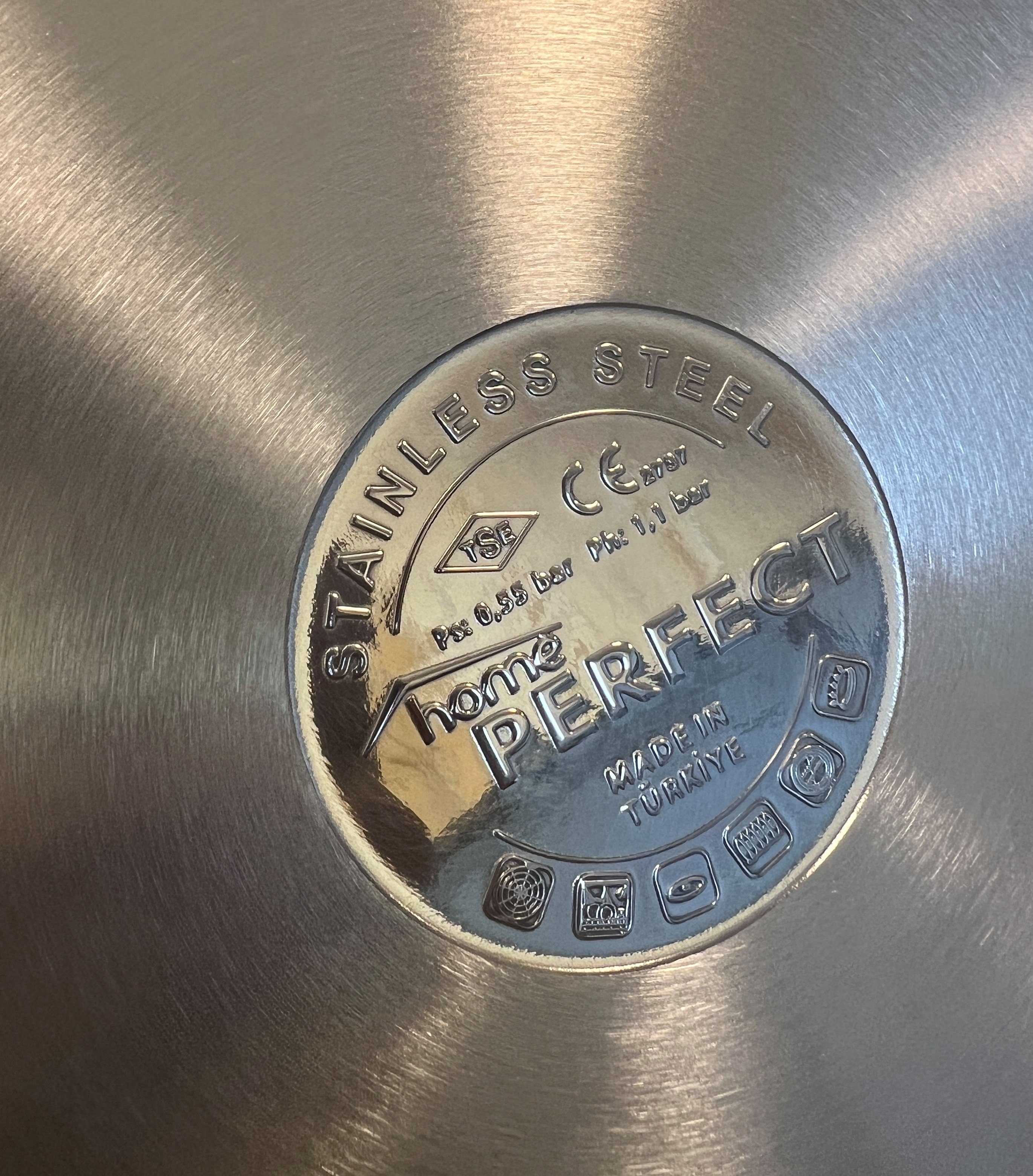 Uzman Schnellkochtopf Schnellkochtopf 15 Liter Kochtopf Edelstahl Dampfkochtopf Topf Gartopf, Edelstahl (1-tlg)