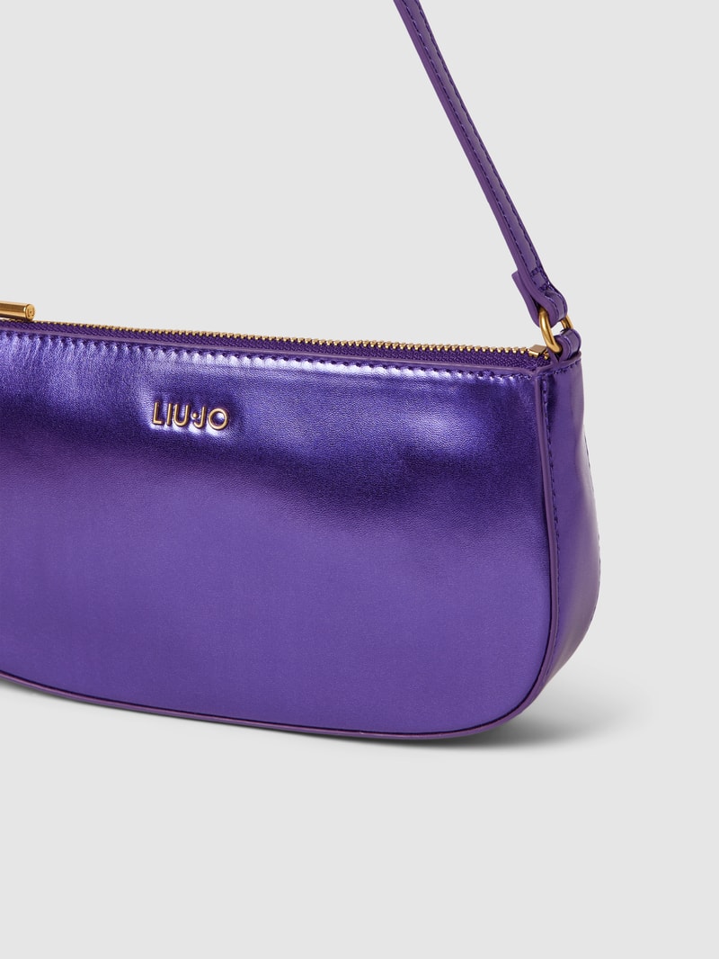 Saddle Bag mit Label-Detail in lila
