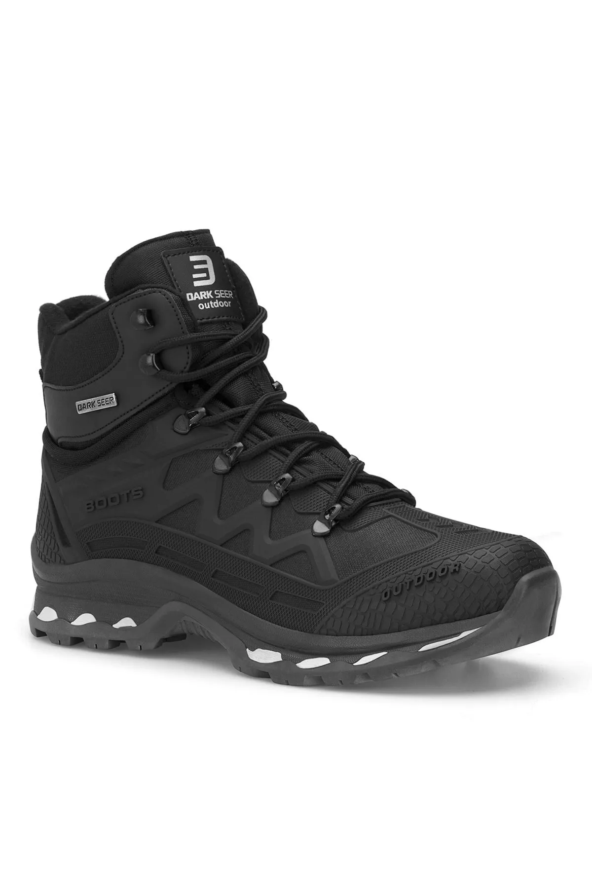 DARK SEER  Schwarze Unisex-Outdoor-Trekkingstiefel DS.1821