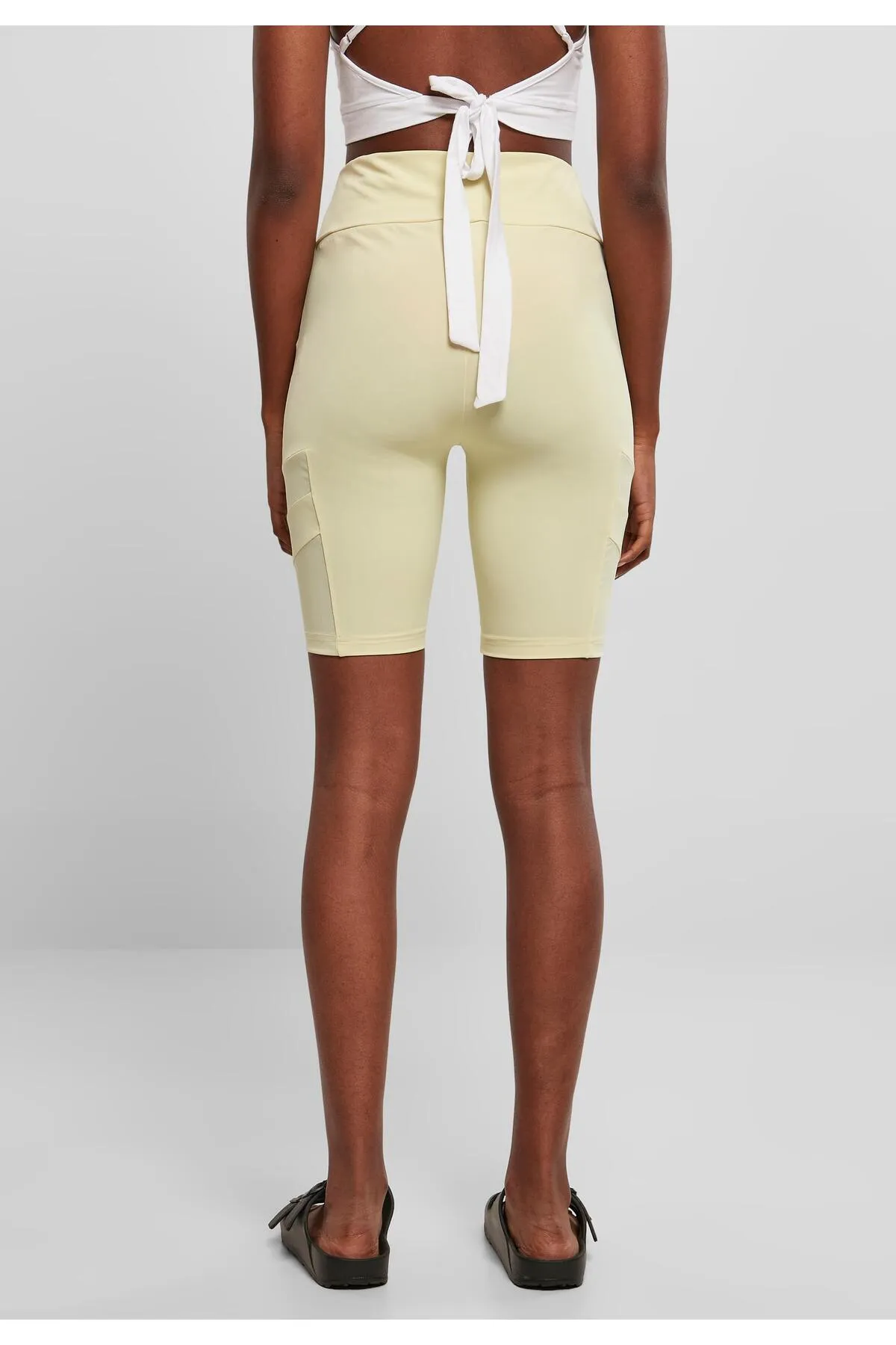 Urban Classics  Damen Ladies High Waist Tech Mesh Cycle Shorts