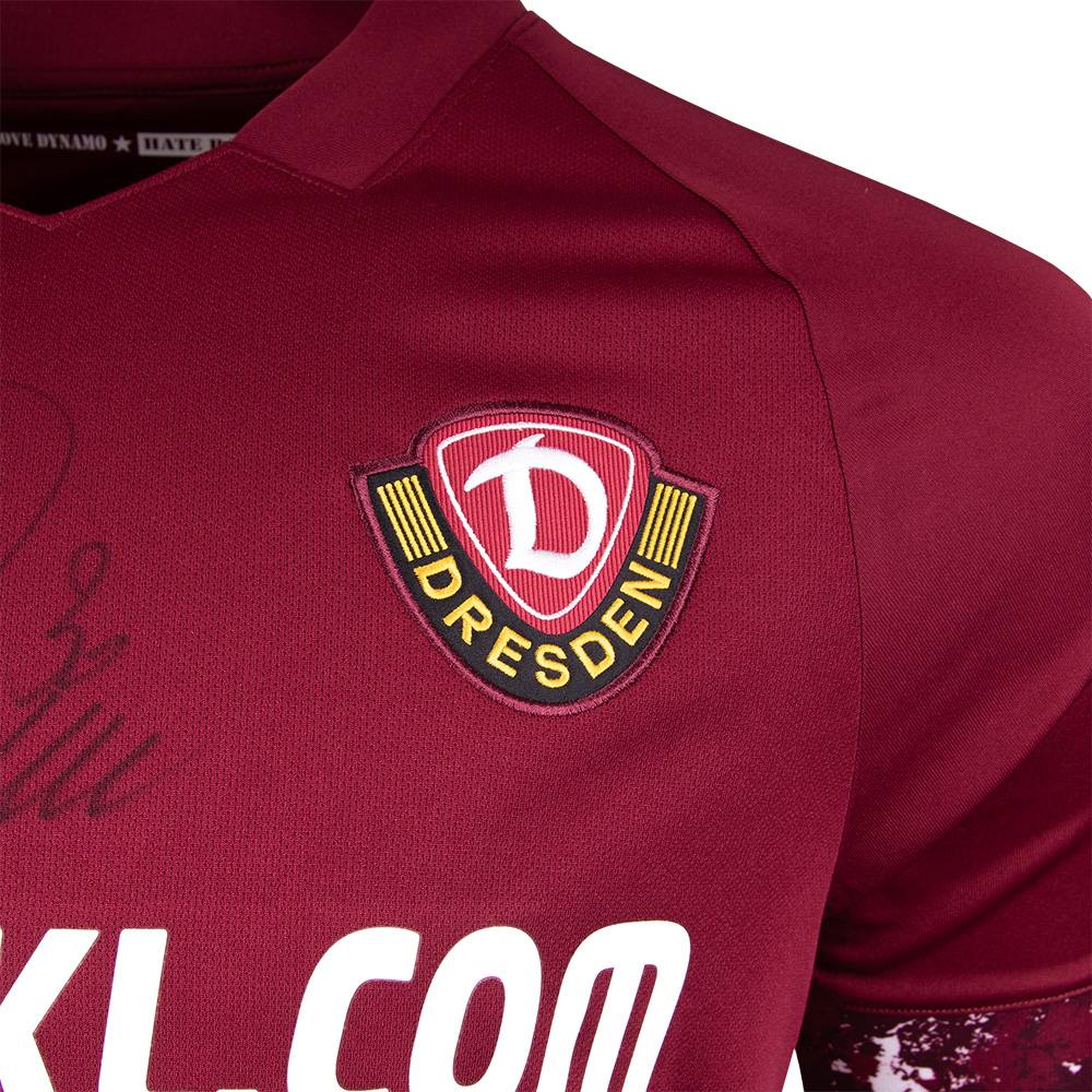 UMBRO Spielertrikot HANDSIGNIERT HERREN 2022/23 THIRD JERSEY weinrot